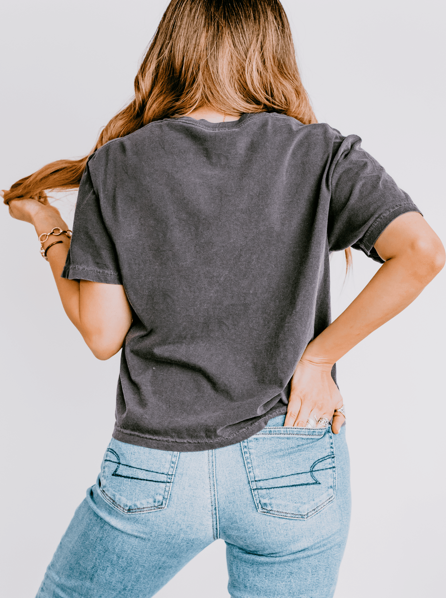 Comfort Color Boxed Tee in Black - Desert Sunday