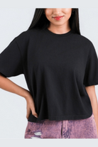 Comfort Color Boxed Tee in Black - Desert Sunday