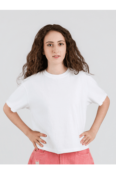 Comfort Color Boxed Tee in White - Desert Sunday