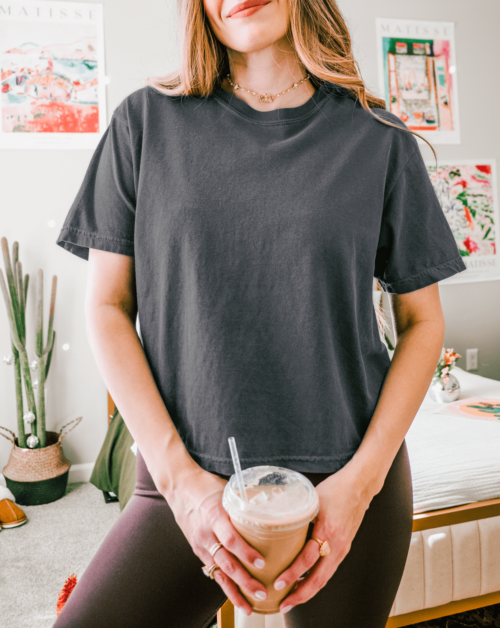 Comfort Color Tee in Pepper - Desert Sunday