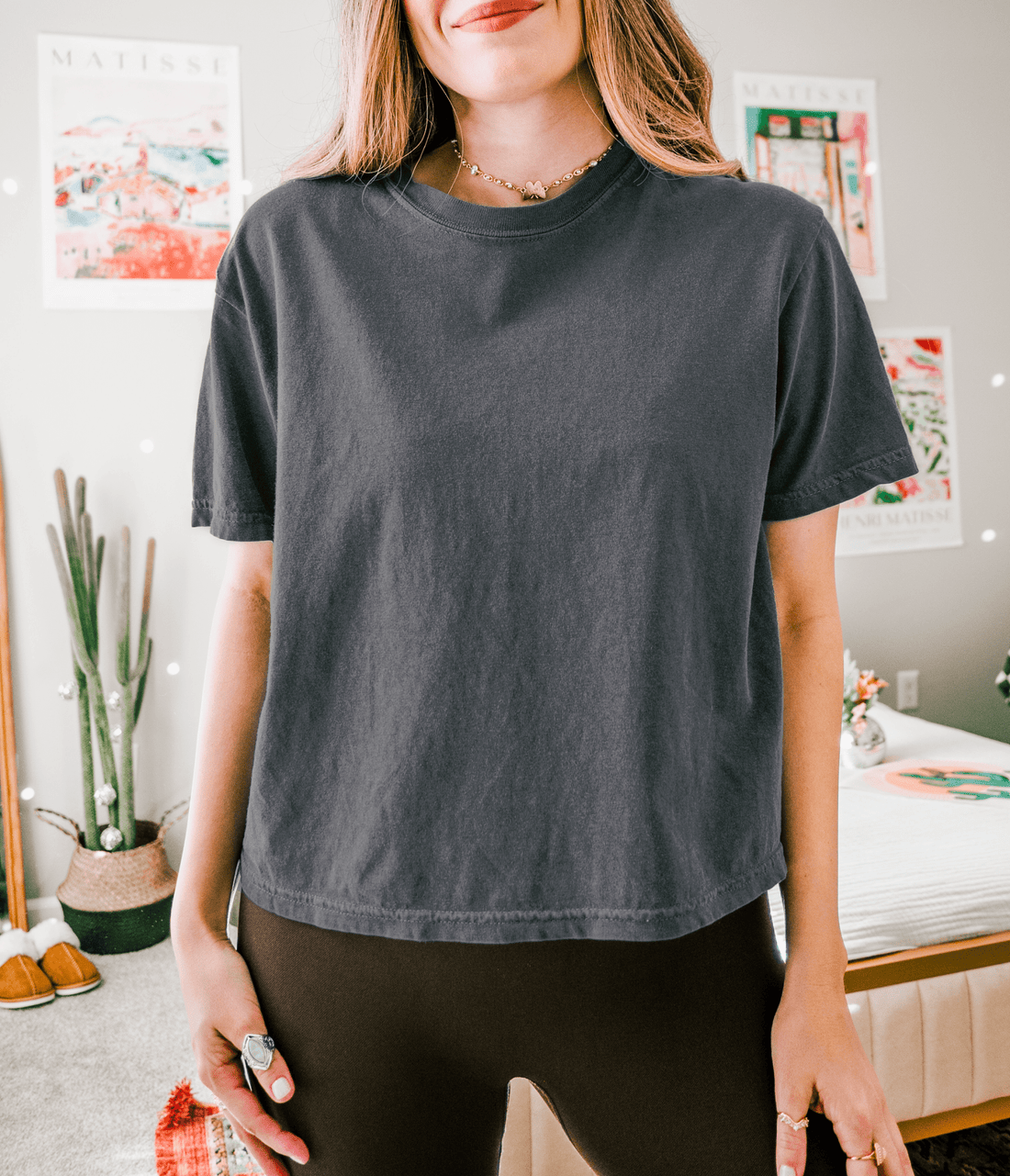 Comfort Color Tee in Pepper - Desert Sunday