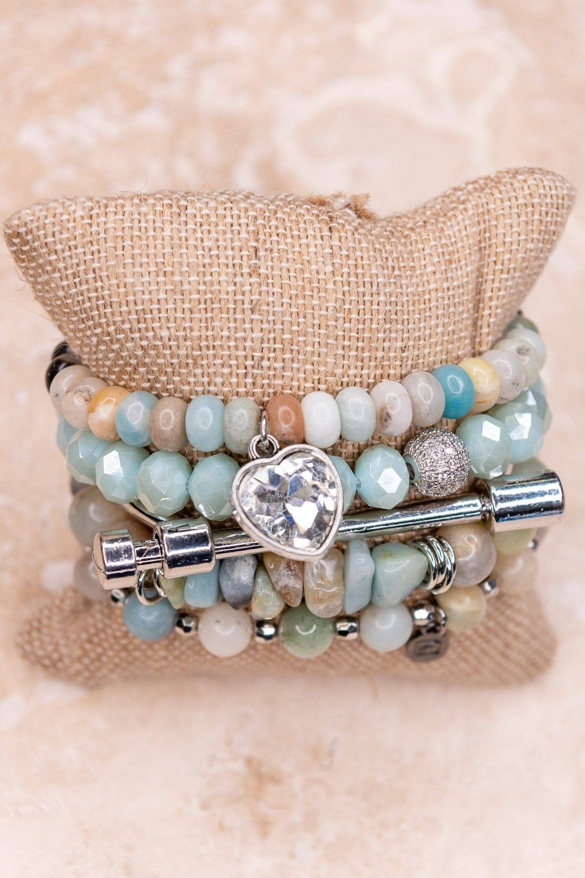 Cora Bracelet Set Amazonite - Desert Sunday