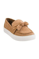 Desert Knot Slip Ons in Camel - Desert Sunday