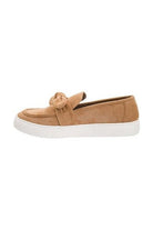 Desert Knot Slip Ons in Camel - Desert Sunday