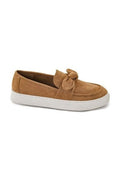 Desert Knot Slip Ons in Camel - Desert Sunday