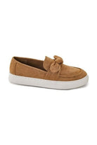 Desert Knot Slip Ons in Camel - Desert Sunday