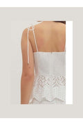 Desert Lace Eyelet Top - Desert Sunday