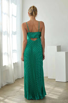 Evergreen Elegance Maxi Dress - Desert Sunday