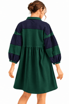 Evergreen Weekend Colorblock Dress - Desert Sunday