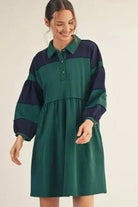 Evergreen Weekend Colorblock Dress - Desert Sunday