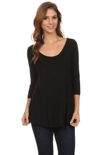Everyday Essential Longline Top - Desert Sunday