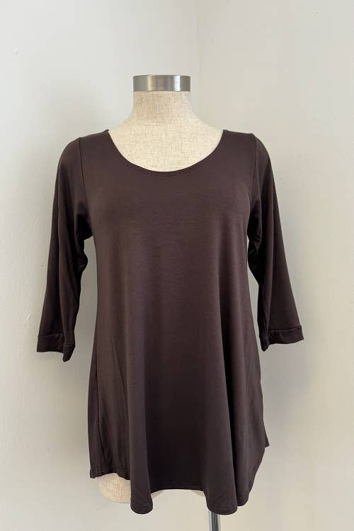 Everyday Essential Longline Top - Desert Sunday