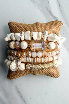 Firenza Bracelet Set- Almond - Desert Sunday
