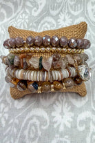 Firenza Bracelet Set- Brown Sugar - Desert Sunday