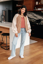 First and Foremost Rib Knit Top - Desert Sunday