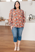 Floral Delight Blouse - Desert Sunday