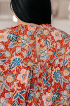 Floral Delight Blouse - Desert Sunday