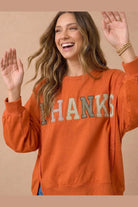 Give Thanks in Style Pullover - Desert Sunday