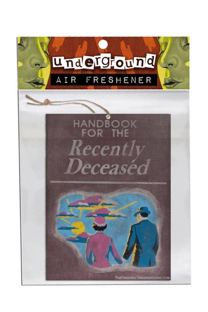 Handbook for the Recently Deceased Air Freshener - Desert Sunday