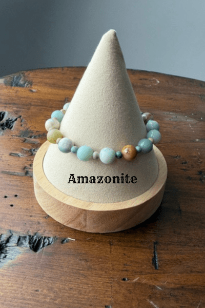 Handmade Amazonite & Natural Gemstone Bracelet Set – Set of 3 - Desert Sunday