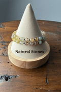 Handmade Amazonite & Natural Gemstone Bracelet Set – Set of 3 - Desert Sunday