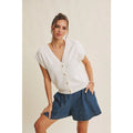 Harbor Breeze Denim Shorts - Desert Sunday