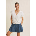 Harbor Breeze Denim Shorts - Desert Sunday