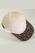 Howdy Darlin’ Leopard Brim Trucker Hat - Desert Sunday