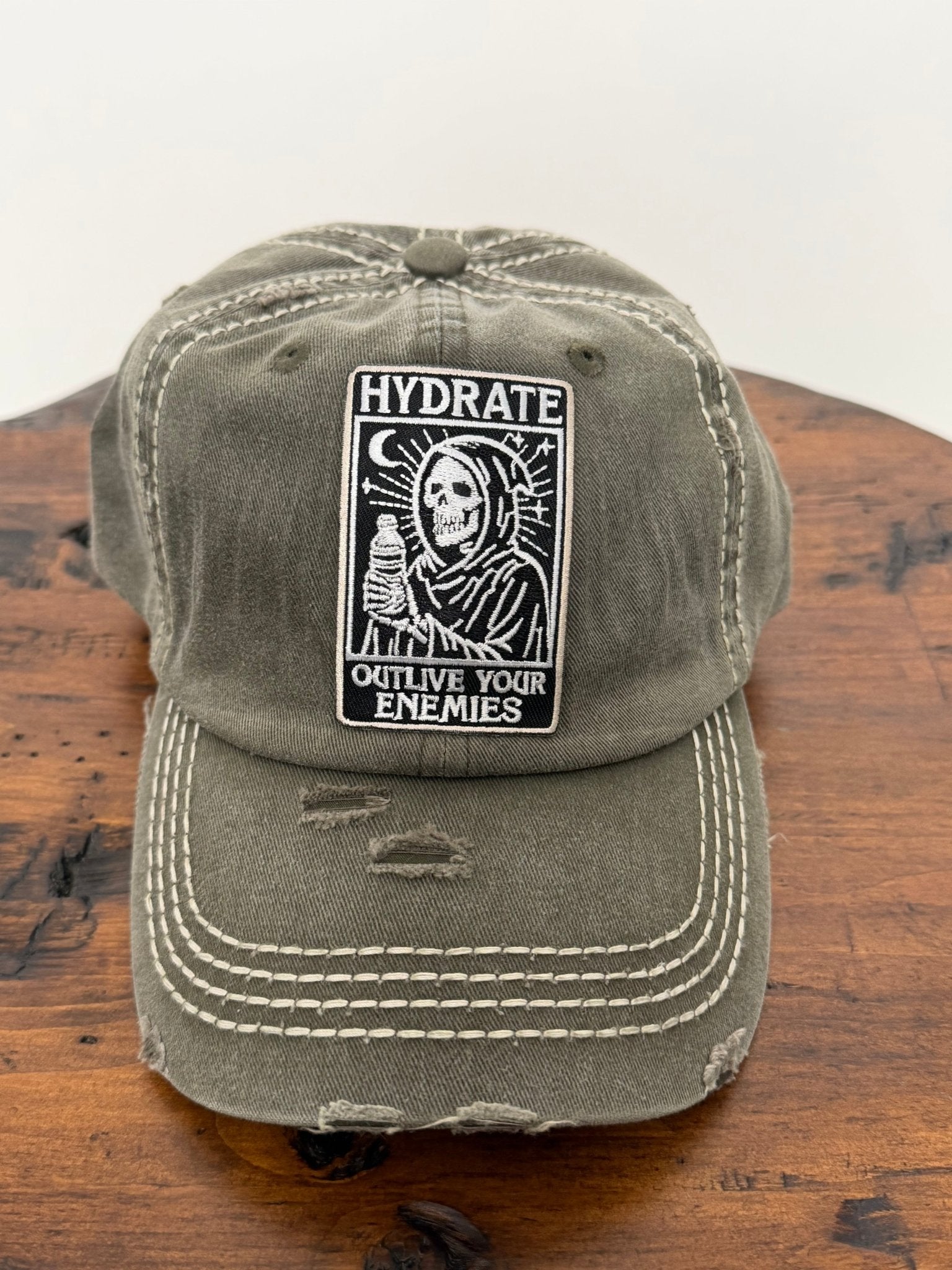 Hydrate Outlive Your Enemies Low Profile Hat - Desert Sunday