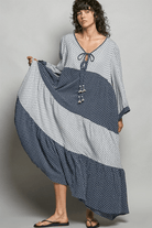 Indigo Breeze Maxi Dress - Desert Sunday