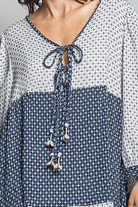 Indigo Breeze Maxi Dress - Desert Sunday