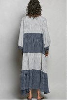 Indigo Breeze Maxi Dress - Desert Sunday