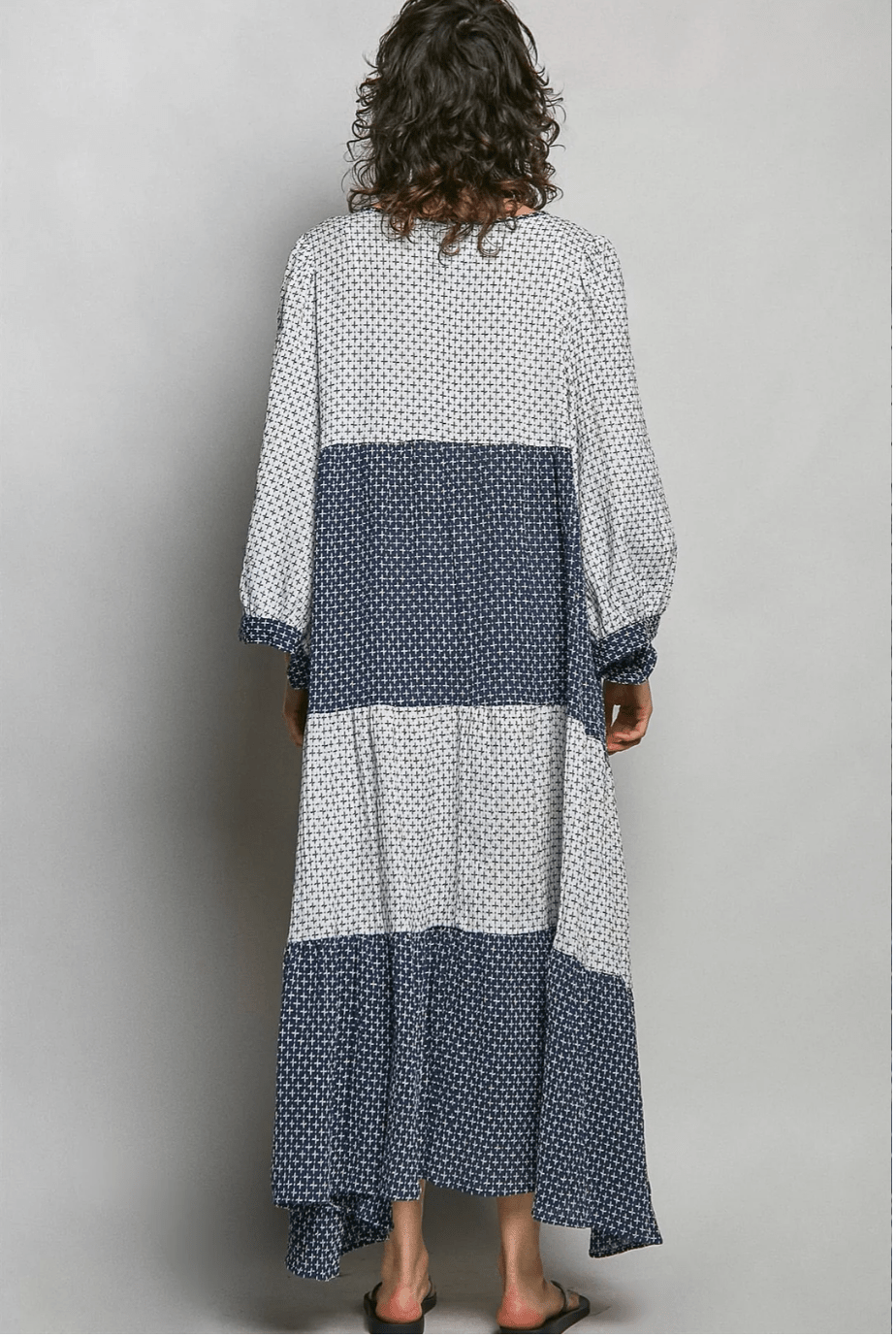 Indigo Breeze Maxi Dress - Desert Sunday