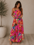 Island Bloom Top in Megenta - Desert Sunday