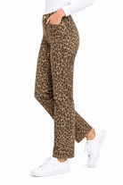Judy Blue Kimberly Tummy Control Classic Straight Jeans – Leopard - Desert Sunday