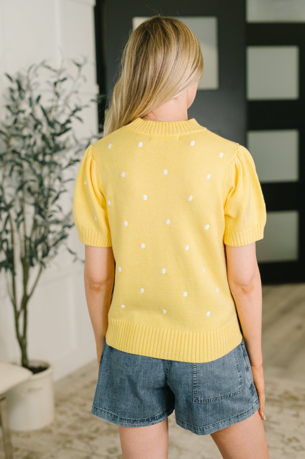 Just One More Look Sweater Knit Top - Desert Sunday