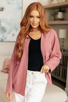 Keep it Profesh Button Up Top - Desert Sunday
