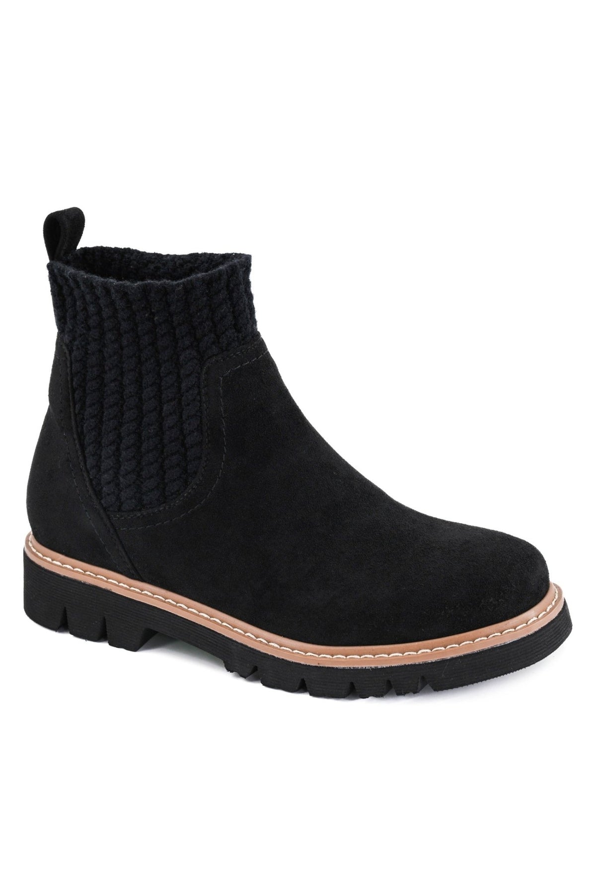 Keep Me Warm Boot In Black - Desert Sunday