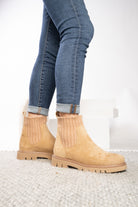 Keep Me Warm Boot In Taupe - Desert Sunday