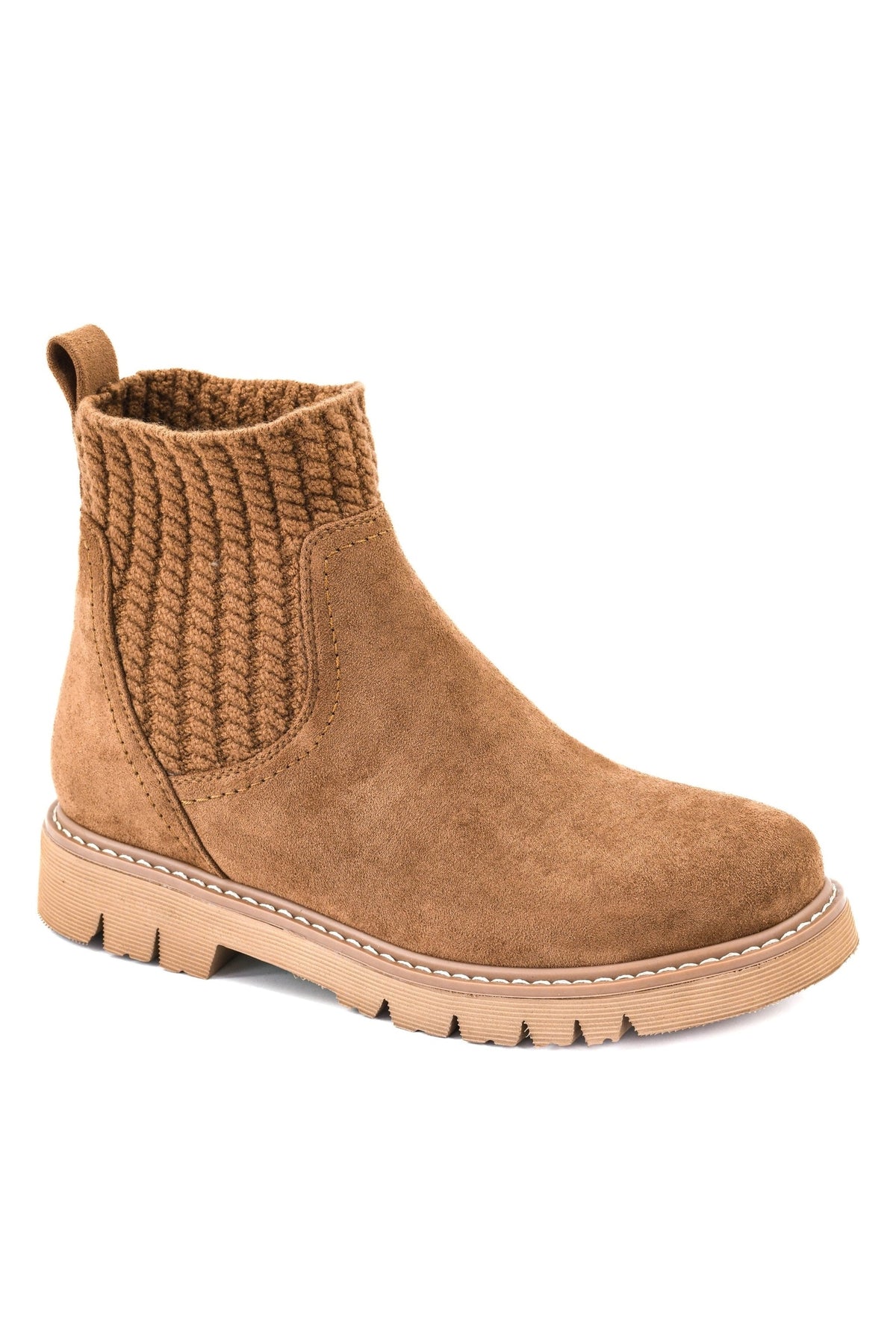 Keep Me Warm Boot In Taupe - Desert Sunday