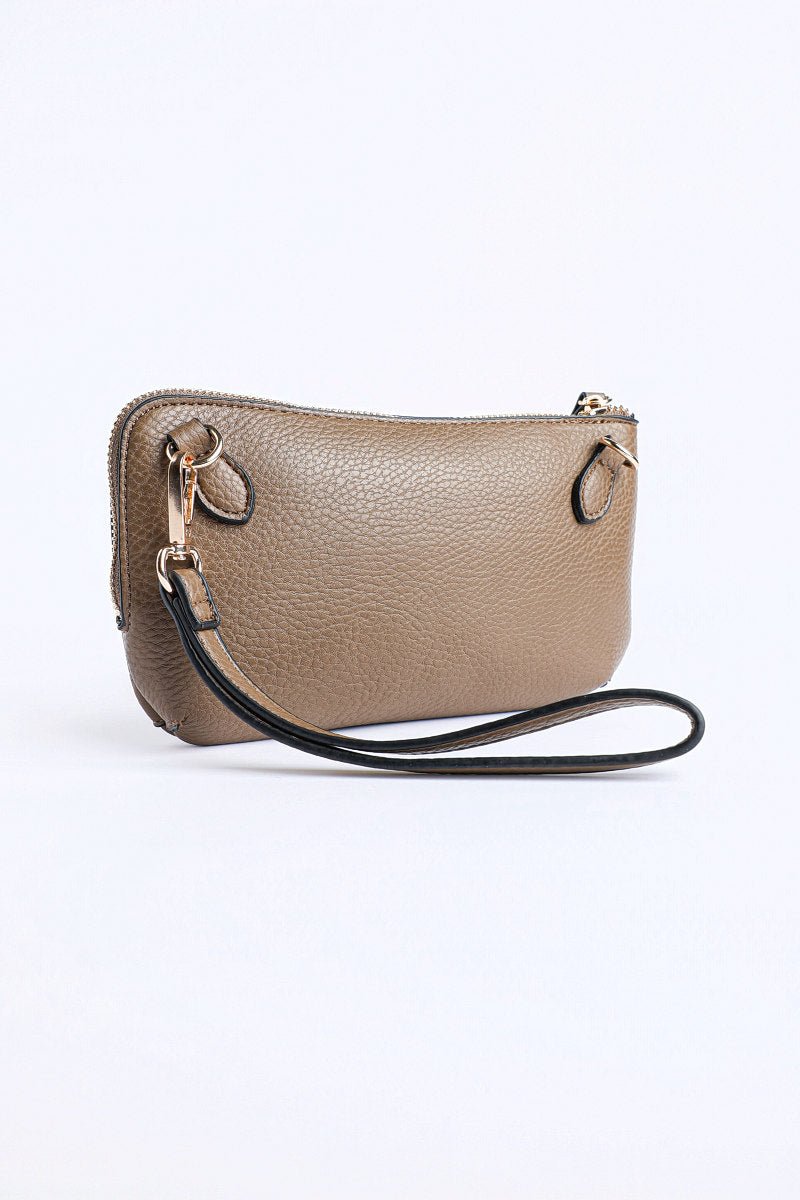 Kendall Twist Lock Crossbody Wrist Bag - Desert Sunday