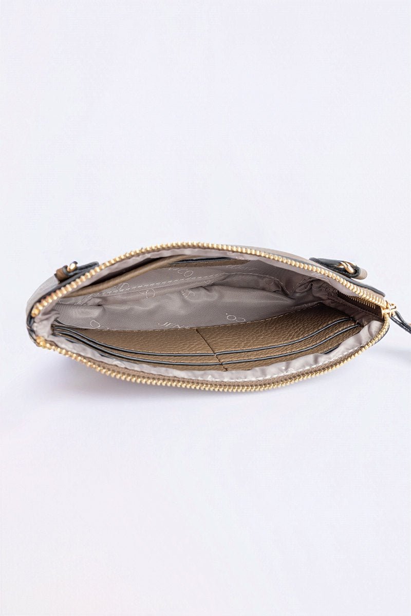 Kendall Twist Lock Crossbody Wrist Bag - Desert Sunday