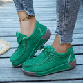 Lace Up Round Toe Sneakers - Desert Sunday