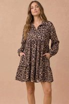 Let's Go Dancing Mini Dress - Desert Sunday