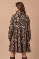 Let's Go Dancing Mini Dress - Desert Sunday