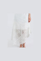 Lily White Midi Skirt - Desert Sunday