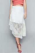 Lily White Midi Skirt - Desert Sunday
