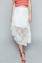 Lily White Midi Skirt - Desert Sunday