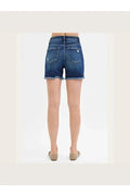 Maddie Risen Shorts in Dark Wash - Desert Sunday