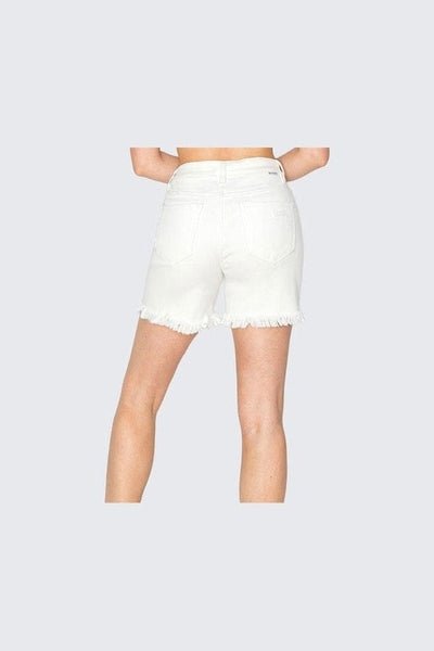 Maddie Risen Shorts in White - Desert Sunday